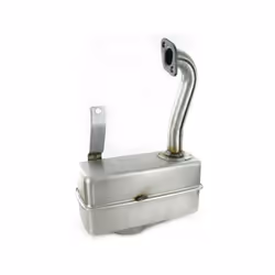 Pot echappement Mc Culloch Silencieux pour moteur Briggs et Stratton. Autoportée Mc Culloch modèles: (Tous les modèles ne son ...