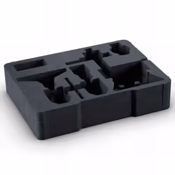 Le Bac de rangement HTK-00 est fait pour stocker tous le dispositif inclus dans le Kit pour outils à main.Bac de rangement av ...