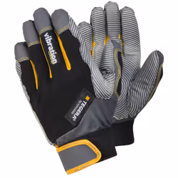 Ejendals TEGERA 9180, Gants d'atelier, Noir, Gris, Jaune, Adulte, Adulte, Unisexe, Résistant aux rayures