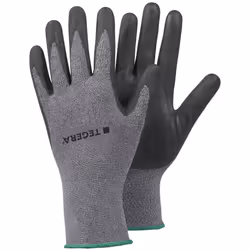 Ejendals TEGERA 873, Gants d'atelier, Noir, Gris, Adulte, Adulte, Résistant à l'huile, Résistant aux rayures, Elastane, Mouss ...