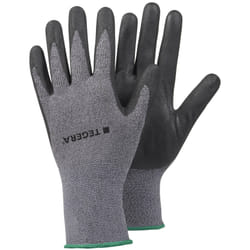 Ejendals TEGERA 873 Gants d'atelier Noir, Gris Elastane, Mousse de nitrile, Nylon