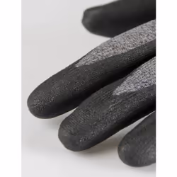 Ejendals TEGERA 873 Gants d'atelier Noir, Gris Elastane, Mousse de nitrile, Nylon