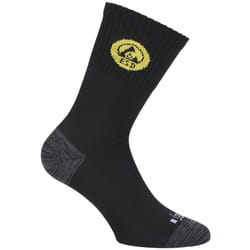 Ejendals 8201 – 46 – 47 Unisexe Chaussettes d’athlétisme Noir, Gris