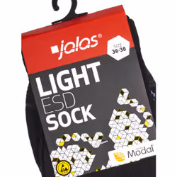 Ejendals 8201 – 46 – 47 Unisexe Chaussettes d’athlétisme Noir, Gris