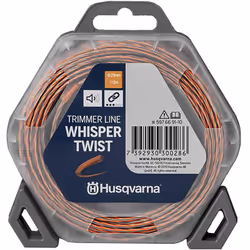 HUSQVARNA 597669111 FIL POUR DÉBROUSSAILLEUSE 2 MM/112 M ORANGE/GRIS