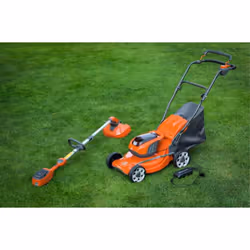 Husqvarna LC137i tondeuse à gazon Tondeuse à gazon poussée Batterie Noir, Orange