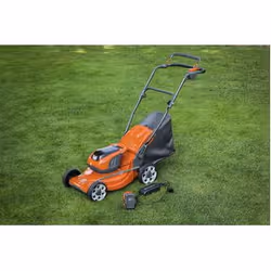 Husqvarna LC 137i tondeuse à gazon Tondeuse à gazon poussée Batterie Noir, Orange