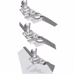 Pfaff 820245096 accessoire et pièce de machine à coudre Argent - Vue supplémentaire 2