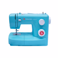 SINGER Simple 3223G, Turquoise, Machine à coudre semi-automatique, coudre, Étape 4, Rotatif, Zigzag foot