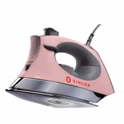SINGER Steam Craft, Fer à vapeur, Semelle en acier inoxydable, 3 m, 75 g/min, Rose, 17 g/min