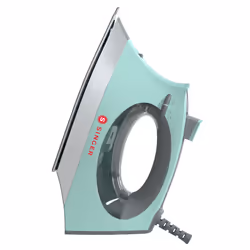 SINGER SteamCraft, Fer à vapeur, Semelle en acier inoxydable, Gris, Couleur menthe, 30 min, 2600 W, 1,47 kg