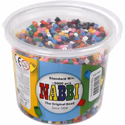 Creativ Company 75222 perle Perle droite Couleurs assorties 5000 pièce(s)