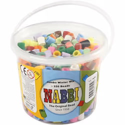 Creativ Company 753544, Ensemble de perles pour enfants, 5 an(s), Multicolore