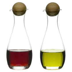 Sagaform 5015337 distributeur huile / vinaigre Bouteille Verre, Laine Transparent