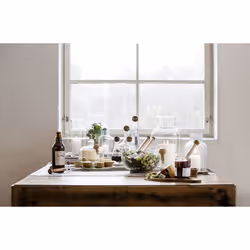 Sagaform 5015337 distributeur huile / vinaigre Bouteille Verre, Laine Transparent