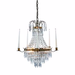 Markslöjd KRAGEHOLM, 3 ampoule(s), Incandescent, E14, IP20, Bronze, Transparent