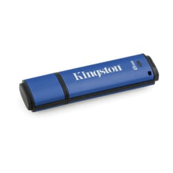 Kingston Technology DataTraveler Vault Privacy 3.0 8 GB lecteur USB flash 8 Go USB Type-A 3.2 Gen 1 (3.1 Gen 1) Bleu