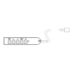 Elo Touch Solutions E483757 télécommande Avec fil Appuyez sur les boutons