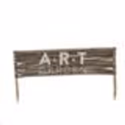 Bordure pour potager - Noisetier tressage horizontal - Avec piquets - Hauteur 40 X Largeur 75 cm Naturelle