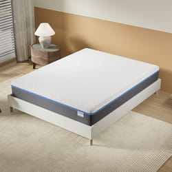 Matelas LATEX NATUREL & Mémoire De Forme 140x190cm NOVEMBER YPSILON - SOUTIEN ENVELOPPANT EFFET NUAGE - Ép 28 cm