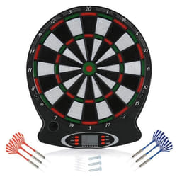 Jeu de fléchettes électronique - Cible électronique avec 6 fléchettes