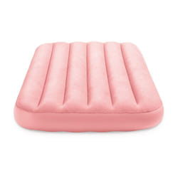 Matelas gonflable floqué pour enfant Intex 157 - Rose