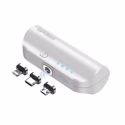 Batterie externe 3 en 1 5000mAh connectique lightning micro USB et USB C