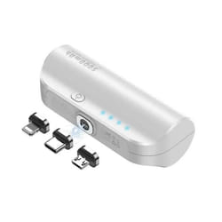 Batterie externe 3 en 1 5000mAh connectique lightning micro USB et USB C