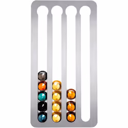 Distributeur de capsule de café mural, range dosette x40 pour expresso