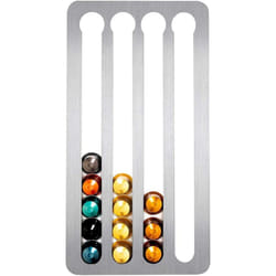 Distributeur de capsule de café mural, range dosette x40 pour expresso