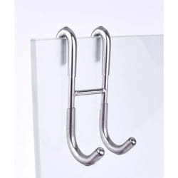 Crochet de porte en acier inoxydable pour serviettes ou autres