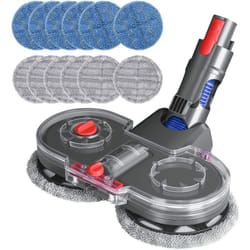 Hobbytech - Tête de Balai Dyson électrique compatible Dyson V11 V10 V8 V7 + 12 Tampons de rechanges