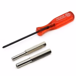 Tournevis de Sécurité Pour Nintendo N64/SFC/GB/NES + 2 embouts 3.8mm, 4.5mm
