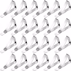 Lot de 24 pinces à nappe