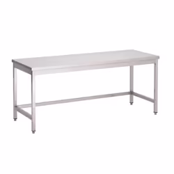 Table de Travail Inox - COMBISTEEL - 800x600 - Brillant - Cuisine - 90 cm de hauteur