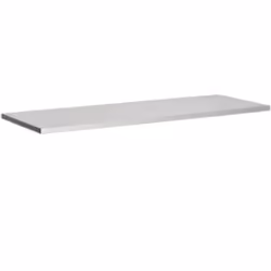 Plan de travail en inox - COMBISTEEL - 2800 mm - Cuisine - Gris - 40 mm dépaisseur