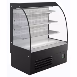 Combisteel 7080.0005, Pose libre, Noir, Ventilé, 25 °C, R 290, 290 L