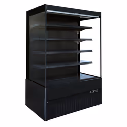 Combisteel 7350.004, Pose libre, Noir, Ventilé, 25 °C, R 452 A, 2 - 4 °C
