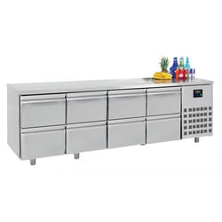 Combisteel 7489.555 table de préparation réfrigérée