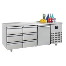 Combisteel 7489.5565 table de préparation réfrigérée