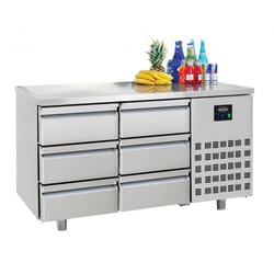 Combisteel 7489.5575 table de préparation réfrigérée