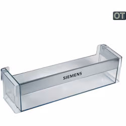 Balconnet à bouteilles 405x100x117 mm pour Réfrigérateur. Référence de la pièce : 00743291, Marque : SIEMENS. Caractéristique ...