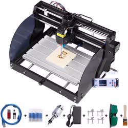 Machine de Gravure CNC 3018 Pro MAX Facile à Utiliser & Matériau de Mise à Niveau & Accessoires Complets Cette machine de gra ...