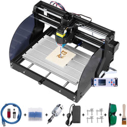 Vevor - Kit de Machine a Graver Laser cnc 3018 Graveur Laser 15 w Zone de Travail 3 Axes 30x18x4,5 cm Machine Gravure Laser Controle grbl de