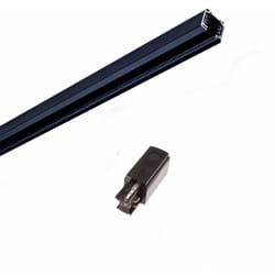 Silamp - Rail Triphasé pour Spot led 1,5m noir
