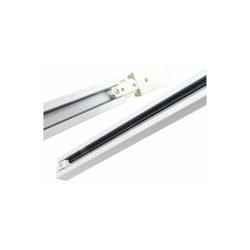 Silamp - Rail Monophasé pour Spot led 1m blanc