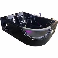 BAIGNOIRE BALNEO BAIN Pegaso BALNEO ANGLE TOURBILLON MASSANTE 180 x 120 cm SPA WHIRLPOOL BALNEO 2 PERSONNES NEUVE CHROMOTHERA ...
