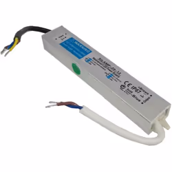 Description générale Transformateur 220V 12V d'une puissance nominale de 15 Watts, idéal pour l'installation et le raccordeme ...