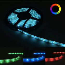Silamp - Ruban led rgb 12V 5M 5050 IP44 30LED/m