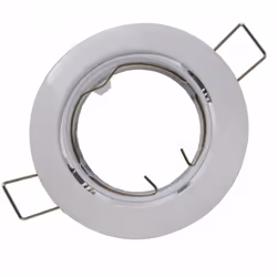 Support pour spot LED intérieur compatible avec des ampoules LED GU10 ou MR16. Ce type de spot blanc offre un rendu très desi ...